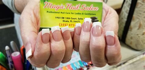 Magic nails ocala. Magic Nails - Services - Ocala Magic Nails Services Services for Magic Nails Featured Services Manicure 2 reviews $15.00 Pedicure 5 reviews $25.00 Nail Design $5.00 Nail Repair $5.00 Eye Brow $10.00 Services may not be up to date Submit corrections. 