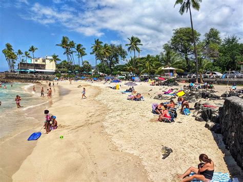 Magic sands beach park photos. Laʻaloa Bay. Coordinates: 19°35′38″N 155°58′17″W. La'aloa Bay, also known as Magic Sands Beach, on Christmas night, 2015. La'aloa Bay on a very calm day. After a storm the sand all washes out, exposing lava rocks. Ruins of an old temple, with scuba diving cove in the background. Laʻaloa Bay is a popular recreation area in Kailua ... 