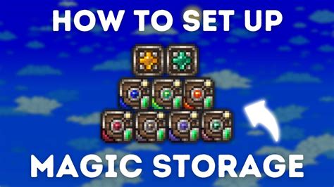 Magic storage mod terraria. < Magic Storage Edit Storage Unit Statistics The Storage Unit is where items are actually stored in a storage system. Terraria saves the list of items stored in a container in the record for the tiles where this container is physically placed, so Storage Units act as the containers for a storage system's list of items. 