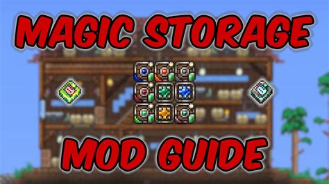 Magic storage wiki. Aug 1, 2021 · The magic storage scales as you progress in your playthrough. It is accessible very early in the game, but with limited power. As you defeat bosses and earn more materials, you will be able to upgrade your storage to perform more functions and more easily expand the storage capacity. Are you unable to keep track of the dozens of crafting ... 