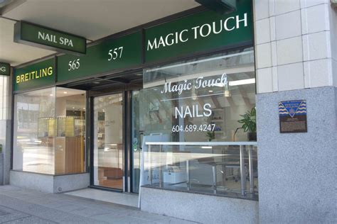 Magic Touch Nails & Spa. Have a relaxing time and be more beautiful after enjoying high-end services at one of the best nail salons in Burlington: Magic Touch Nails & Spa! Located conveniently in Burlington, NC 27215, our nail salon is proud to deliver the highest quality for each of our services..