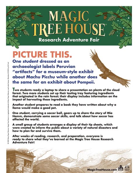 Magic tree house research guide 12. - El magico poder de la mente.