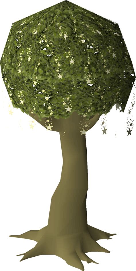 A Magic tree is a rare type of tree that requires level 75 Woodcutting to chop down; each tree yielding one or more magic logs. Each log cut gives 250 Woodcutting experience. After being chopped down, the respawn rate of a magic tree ranges from two to three minutes, so it is highly recommended to world hop afterwards. . 