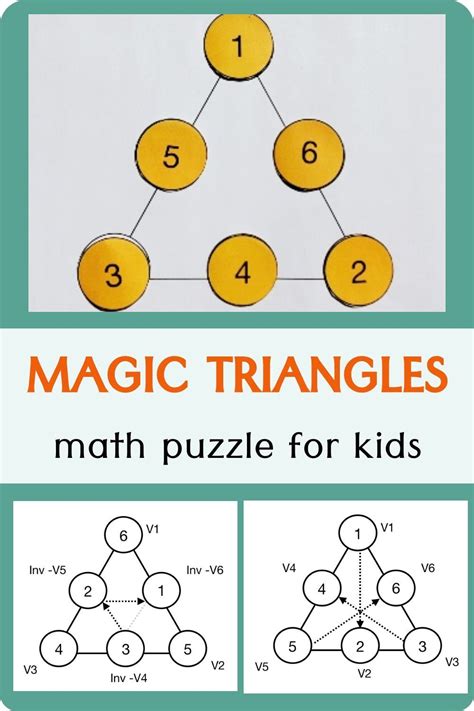 Magic triangle pdf.  Copyright 2014 Math for Love A MAGIC TRIANGLE Place the numbe...