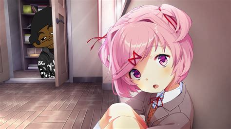 Magical Literary Heroine Natsuki Saves The Literature Club!