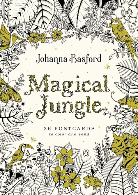 Download Magical Jungle 36 Postcards To Color And Send By Not A Book