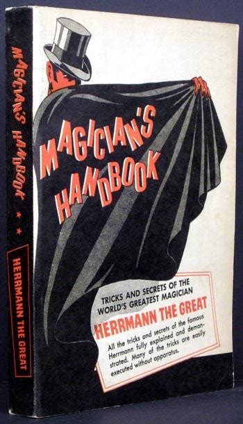 Magician s handbook tricks and secrets of the world s greatest magician herrmann the great. - Arnulfo, o, los infortunios de un príncipe.