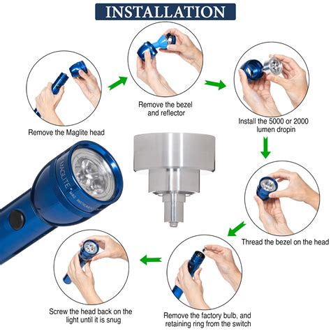 Maglight Led Conversion Kit