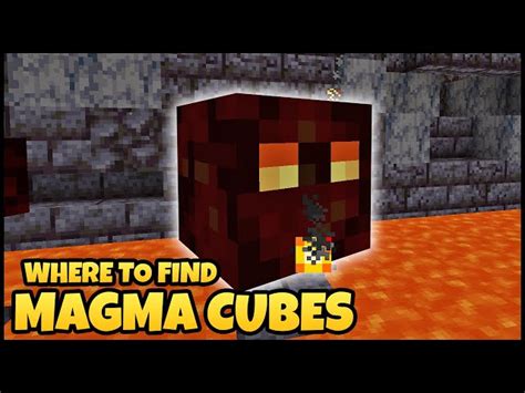 Magma Cube in Minecraft Behavior Spawning How to Get Uses