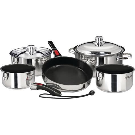 Magma Nesting Cookware Set, 10pc set - Walmart.com