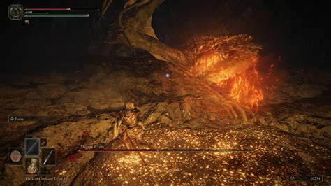 Elden Ring Magma Wyrm Boss. Magma Wyrm is a boss found in Gael Tunnel and within a lava pool south of Fort Laiedd. A miniboss version can also be found on a side path within the caves at the bottom of the Volcano Manor. Magma Wyrm is an optional boss. Magma Wyrm is a Great Enemy class boss.. 