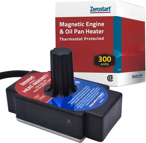Magnetic engine block heater. From compact units designed for smaller engi...