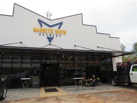 Magnetic south brewery. Magnetic South Brewery and Stumpy’s Hatchet House both anticipate opening in early March, joining a slew of other retailers like rock climbing gym BlocHaven, food hub Feed and Seed, music venue ... 