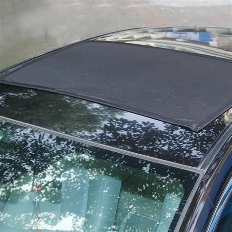 Apr 25, 2021 · Large 39” Breathable Mesh Magnetic Sunroof Screen for Car SUV Camping, UV Sun Protection Sunshade When Parking on Trips. Brand: TECUUL. 4.0 139 ratings. $2699. + $6.40 Shipping. An Import Fees Deposit may apply at checkout. About this item. Are you annoyed hot air and bad smell in the car after it was stay under sunlight?