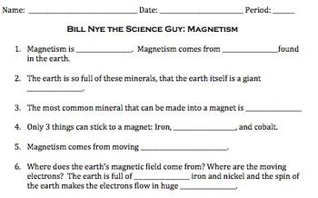 Magnetism Note Answers Taking