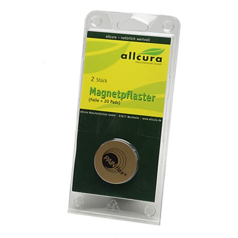 Magnetpflaster 4 Cm Durchmesser+20 Pads 2 St von Allcura ...