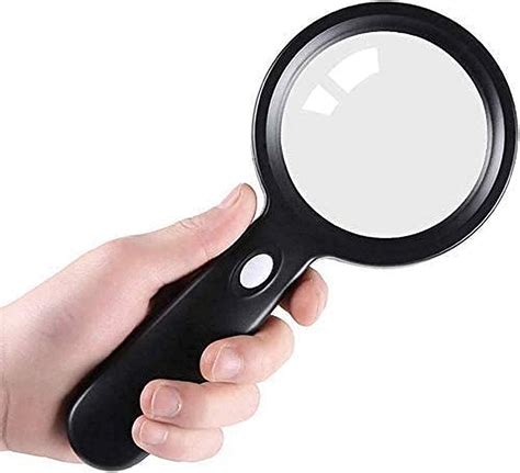 Mr. Pen - Magnifying Glass, 2 Pack, 10X Magnifier, 75mm Glass Lens, Magnifying Glass for Kids and Adults, Handheld Magnifying Glass, Magnifier for Reading, Magnifying Glasses for Close Work dummy MagniPros MAGNIPROS 5X Large Ultra Bright LED Page Magnifier with Anti-Glare Lens & Stepless LEDs(Even Lighting & …. 
