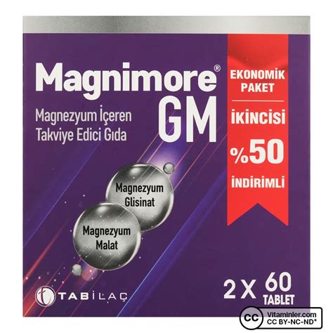 Magnimore 60 Tablet Magnezyum. 