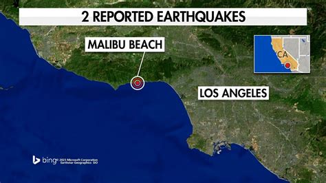 Magnitude 3.4 earthquake hits near coast in Malibu area