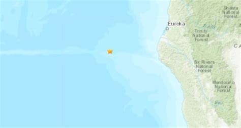 Magnitude-5.6 quake reported off the coast of Humboldt County
