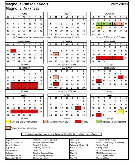 Magnolia Isd Calendar 2022 23