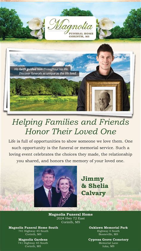 Magnolia funeral home south. .  ...