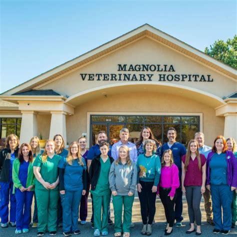 Magnolia veterinary hospital. He believes in the value of the local, private animal hospital, working directly with pet owners to serve the local community. ... Magnolia Grace Animal Hospital. 110 Zebulon Ct Rocky Mount, NC 27804 . Monday – Friday 8:00 am – 5:30 pm 1st & 3rd Saturdays of the month: 8:00 am – 12:00 pm Sunday: Closed (252) 316-8475 . Follow Us: 