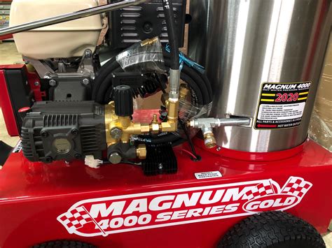 Bid in a Proxibid online auction to acquire a MAGNUM 4000 SERIES GOLD STEAM CLEANER, 15-HP GAS ENGINE, DIESEL POWERED BU from Blackmon Auctions.. 