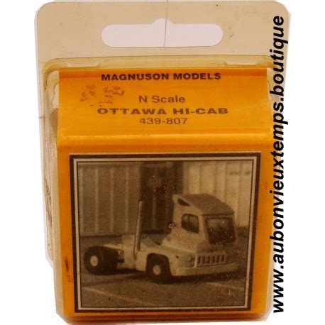 Magnuson 439-807 Ottawa Hi-Cab N Scale Yard Tractor Vehicle