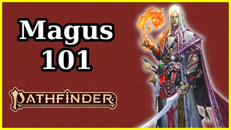 Magus builds pathfinder 2e. You can switch the fused item's form from the weapon to the staff or vice versa as a single action, which has the concentrate trait. When the item is in staff form, you can Cast the Spells from the staff and benefit from any other abilities the staff grants. The staff and the weapon share their fundamental runes, using whichever weapon potency ... 