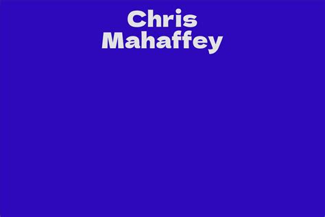 Mahaffey - Wikidata