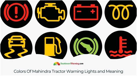 Mahindra Dashboard Warning Lights