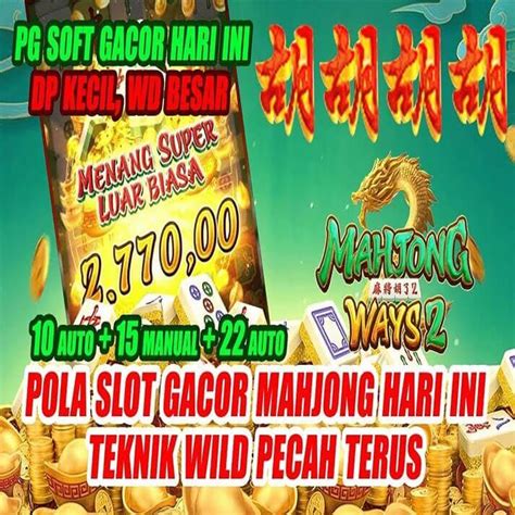 Mahjong Slot: Situs PG menangi 10 Dana Potongan Tanpa Resmi Ribu