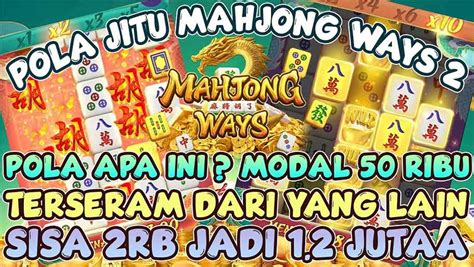 Mahjong Ways : Maxwin Slot online Menang Gacor Gampang Hari Online
