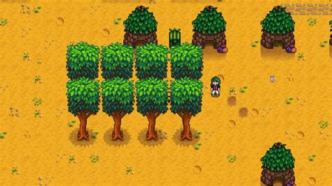 Here’s a list of all the new crops and trees introduced in Version 1.5 of Stardew Valley. ... Chopping down one Mahogany Tree with an axe produces 8-13 pieces of Hardwood.. 