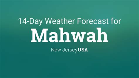 Interactive weather map allows you to pan and zoom to get unmatched weather details in your local neighborhood ... Mahwah, NJ Weather ... Today. Hourly. 10 Day. Radar. Video. Mahwah, NJ Radar Map ... . 