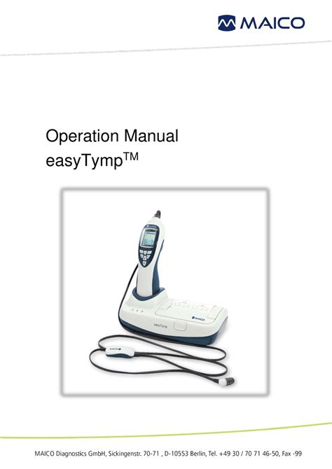 Maico easy tymp quick user guide. - Hesi exam study guide for dental hygiene.