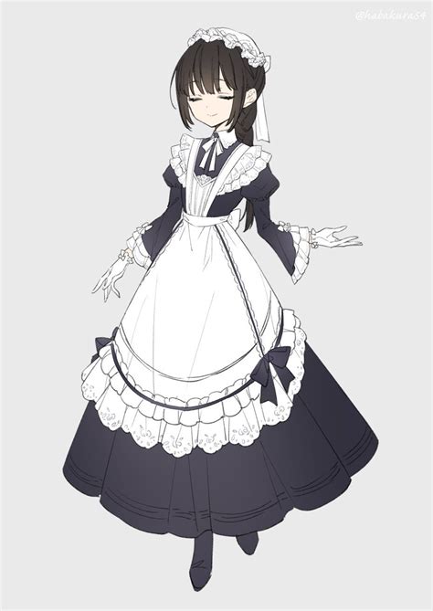 A dress or skirt: Maid outfits typically feature a dress or skirt, often with a high waistline and a flared or pleated skirt. The length of the skirt can vary from knee-length to ankle-length, depending on the style and setting. A white apron: The apron is a signature element of maid outfits, and it serves both a practical and symbolic purpose.. 