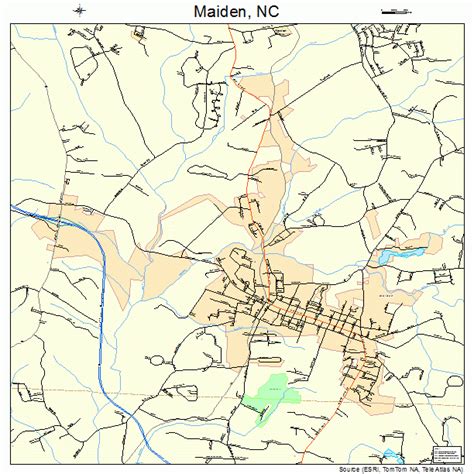 Maiden, NC Map & Directions - MapQuest