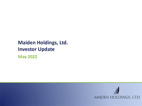 Maiden Holdings: Q1 Earnings Snapshot