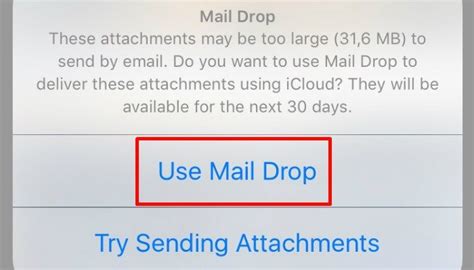 Mail drop icloud. Batas Mail Drop. Dengan Mail Drop, Anda dapat mengirim file berukuran besar seperti video, presentasi, dan gambar melalui iCloud. Jika Anda membagikan tautan melalui Mail Drop yang tidak tersedia lagi, Anda mungkin telah melebihi satu atau beberapa batas layanan. Dengan Mail Drop, Anda dapat … 