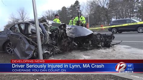 Mail truck involved in crash in Lynn