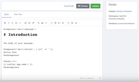 MailEclipse Laravel Mail Editor Package CoderFunda