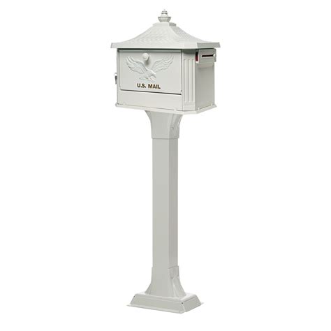 Mailbox with post lowes. At Lowe’s, we offer mailbox posts in wood, metal, polymer or unique marine-grade recycled plastic. Our selection, including decorative mailbox posts, is full of choices that are built to last for years. A cedar or pine wood mailbox post lends natural, rustic beauty to your home’s exterior with variations in grain that make each post unique. 