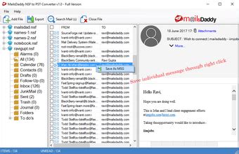 MailsDaddy PST File Converter for Windows