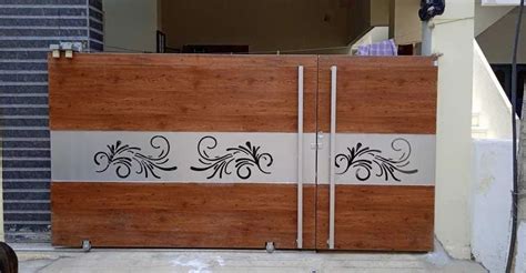 Main Gate Hpl Sheet Gate Design