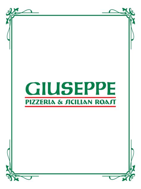 Main Menu, Antipasti, Pizze and Pasta e Risotti and Cover Menu