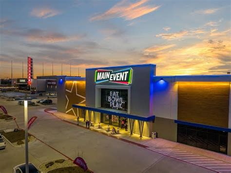 On April 1, Main Event will open a brand new entertainment center at 2420 Creekview Drive in Waco's Cottonwood Creek Marketplace, near the new Top Golf and Cinemark. Featuring the "most fun under one roof," Main Event's 50,000 square foot Waco location will offer a combination of state-of-the-art bowling, multi-level laser tag, gravity ropes, zip lines, mini-golf, billiards, rock ...