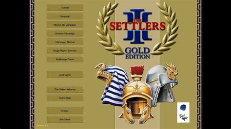 Main menu - Settler