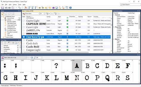 MainType - Font Manager